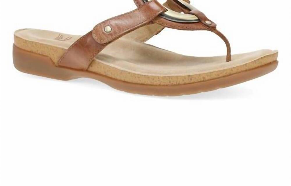 NEW DANSKO women's rosalia sandal in toffee